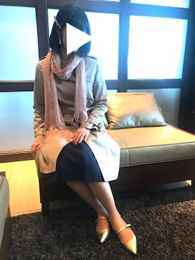 「mio notis（ミオノティス）のアイテム」を使った、Esmeralda（エスメラルダ）さん（レディース・160cm）の春コーディネート