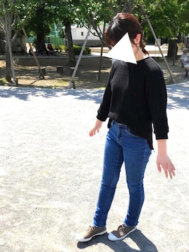 「BENSIMON（ベンシモン）のアイテム」を使った、Esmeralda（エスメラルダ）さん（レディース・160cm）の夏コーディネート