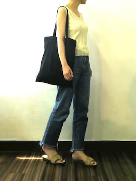 「Sonia C（ソニアシー）のアイテム」を使った、Esmeralda（エスメラルダ）さん（レディース・160cm）の夏コーディネート