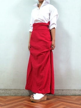 「サボ」｜Esmeralda（エスメラルダ）さん（レディース・155cm）の夏コーディネート