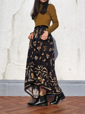 「シンプルおしゃれが好き」｜Esmeralda（エスメラルダ）さん（レディース・160cm）の秋コーディネート