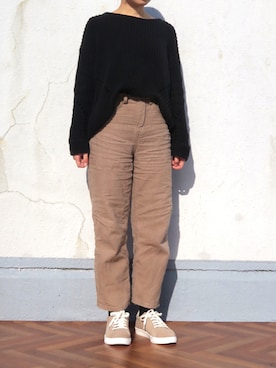 「シンプルおしゃれが好き」｜Esmeralda（エスメラルダ）さん（レディース・160cm）の秋コーディネート