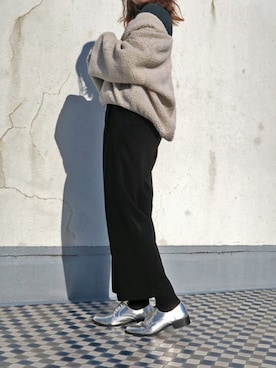 「チョコ色に染まれ」｜Esmeralda（エスメラルダ）さん（レディース・160cm）の冬コーディネート