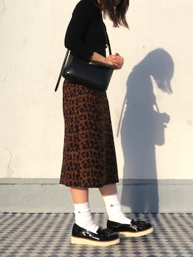 「BONTRE（ボントレ）のアイテム」を使った、Esmeralda（エスメラルダ）さん（レディース・160cm）の春コーディネート