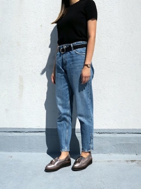 「厚底」｜Esmeralda（エスメラルダ）さん（レディース・160cm）の秋コーディネート