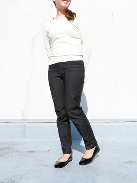 「BONTRE（ボントレ）のアイテム」を使った、Esmeralda（エスメラルダ）さん（レディース・162cm）の秋コーディネート