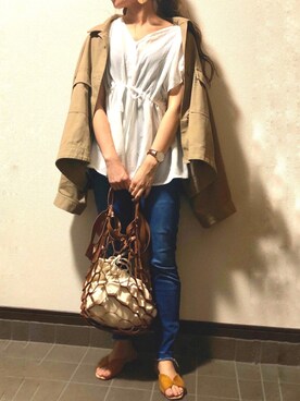 m ☺︎さん(レディース・149cm)の夏コーディネート