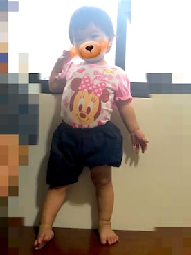 「lativ（ラティーヴ）のアイテム」を使った、SHU    YUさん（キッズ・80cm）の夏コーディネート