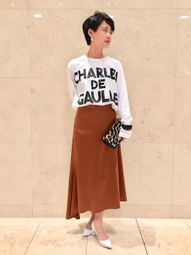 YONEHAMAさん(レディース・157cm)の夏コーディネート