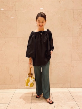 YONEHAMAさん（レディース・157cm）の春コーディネート