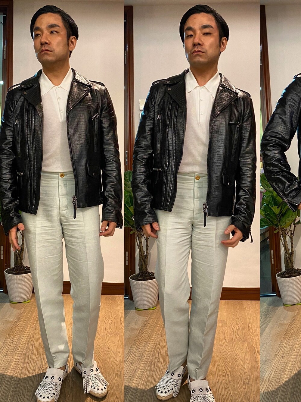 レア Giuseppe Zanotti ザノッティ ムートンコート M