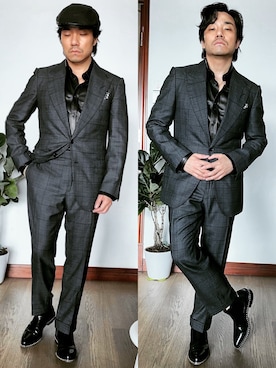 「GIVENCHY（ジバンシイ）のアイテム（ブーツ）」を使った、kennyphkさん（メンズ・169cm）の秋コーディネート