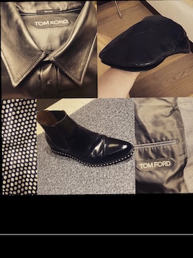 「GIVENCHY（ジバンシイ）のアイテム（ブーツ）」を使った、kennyphkさん（メンズ・169cm）の秋コーディネート