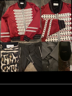 「DRIES VAN NOTEN（ドリスヴァンノッテン）のアイテム（チノパンツ）」を使った、kennyphkさん（メンズ・169cm）の秋コーディネート