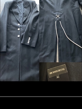 「Ann DEMEULEMEESTER（アンドゥムルメステール）のアイテム（ジャケット/アウター）」を使った、kennyphkさん（メンズ・169cm）の秋コーディネート