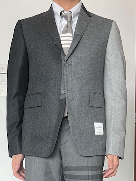 「THOM BROWNE（トムブラウン）のアイテム（シャツ/ブラウス）」を使った、kennyphkさん（メンズ・169cm）の春コーディネート