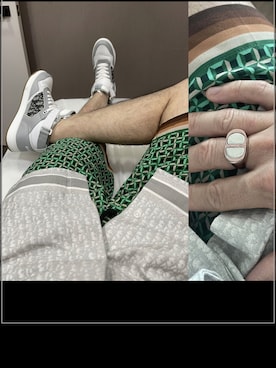 「Dior（ディオール）のアイテム（リング）」を使った、kennyphkさん（メンズ・169cm）の春コーディネート