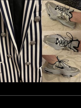 「アイテム（スーツジャケット、その他）」を使った、kennyphkさん（メンズ・169cm）の春コーディネート