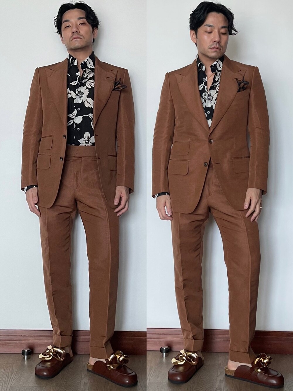 「TOM FORDのアイテム（シャツ/ブラウス、その他）」を使った、kennyphkさん（メンズ・169cm）の夏コーディネートの1枚目の写真
