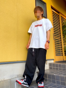 「ストリート系」｜「アイテム（腕時計）」を使った、海勢さん（メンズ・170cm）の春コーディネート