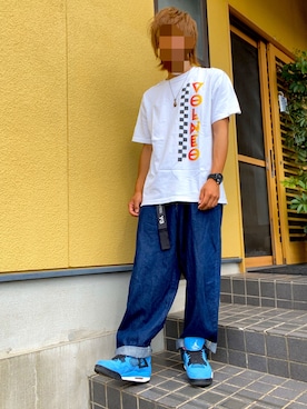 「ストリート系」｜「アイテム（腕時計）」を使った、海勢さん（メンズ・170cm）の夏コーディネート