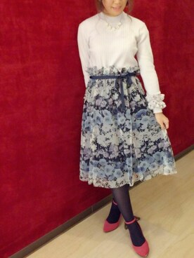 「WILLSELECTION（ウィルセレクション）のアイテム（アクセサリー）」を使った、ayakaさん（レディース・158cm）の秋コーディネート