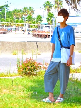 「サマーニット」｜M.Tさん（メンズ・178cm・10代）の秋コーディネート