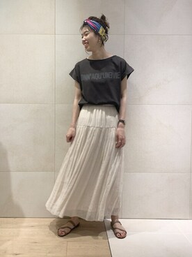 SAYAKAさん（レディース・165cm）の夏コーディネート