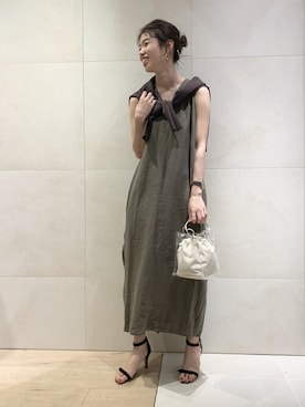 「abahouse」｜「アイテム（ワンピース/ドレス）」を使った、SAYAKAさん（レディース・165cm）の夏コーディネート