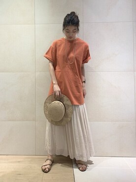 SAYAKAさん（レディース・165cm）の夏コーディネート