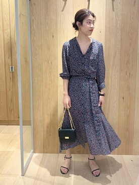 「abahouse」｜「アイテム（ワンピース/ドレス）」を使った、SAYAKAさん（レディース・165cm）の夏コーディネート