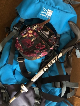 Karrimor カリマー のバックパック リュック ブルー系 を使ったレディース人気ファッションコーディネート Wear