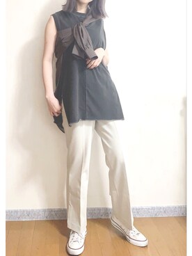 marurunさん（レディース・158cm）の夏コーディネート