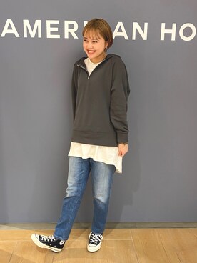 リカさん（レディース・166cm）の冬コーディネート