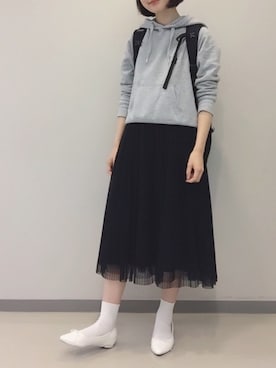 まめ。さん（レディース・160cm）の秋コーディネート