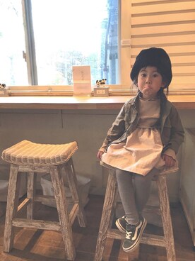 uru*さん（キッズ・90cm）の秋コーディネート
