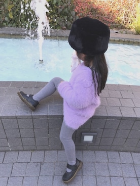 uru*さん（キッズ・90cm）の冬コーディネート