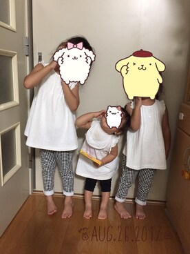 ❁さん(キッズ・110cm)の秋コーディネート
