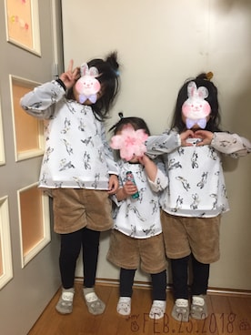 ❁さん（キッズ・110cm）の春コーディネート