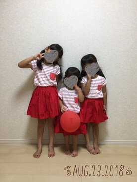 ❁さん(キッズ・110cm)の秋コーディネート