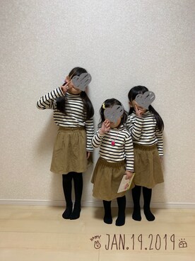 ❁さん（キッズ・110cm）の春コーディネート