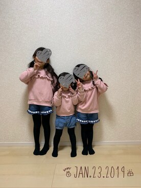 ❁さん（キッズ・110cm）の春コーディネート