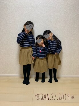 ❁さん（キッズ・110cm）の春コーディネート