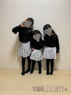 ❁さん（キッズ・104cm）の夏コーディネート