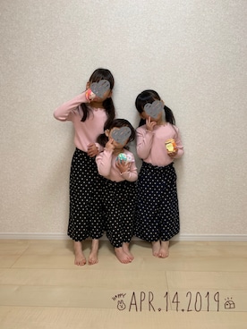 ❁さん（キッズ・110cm）の夏コーディネート