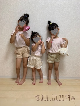 「A.L.C.（エーエルシー）のアイテム」を使った、❁さん（キッズ・120cm）の夏コーディネート