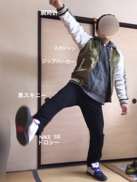 「ポールスミス」｜「アイテム（その他アウター）」を使った、ぼくたくさん（メンズ・172cm）の春コーディネート