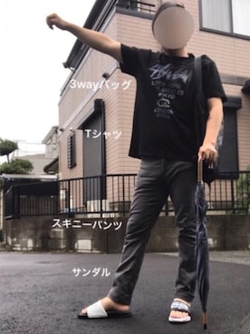 ぼくたくさん（メンズ・172cm）の夏コーディネート