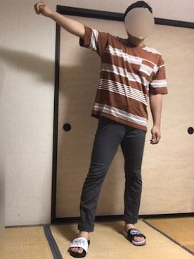 ぼくたくさん（メンズ・172cm）の夏コーディネート