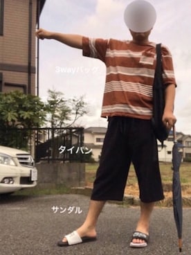 ぼくたくさん（メンズ・172cm）の夏コーディネート